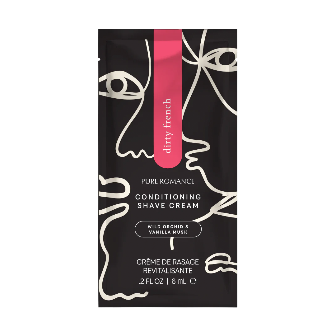 Conditioning Shave Cream - Dirty French Foils Packs (12)