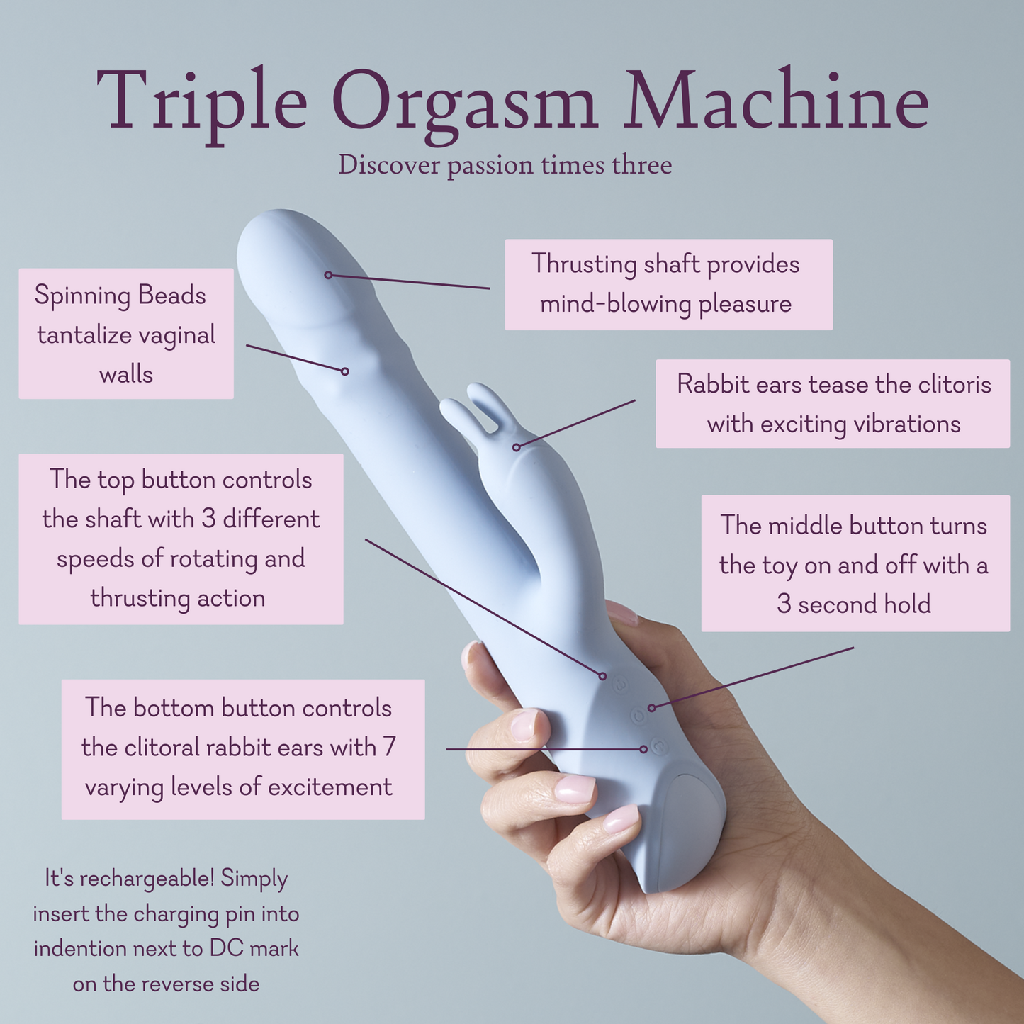 Máquina de triple orgasmo